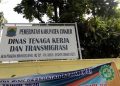 Disnakertrans Diduga Mark Up Biaya Jasa Pengamanan dan Kebersihan