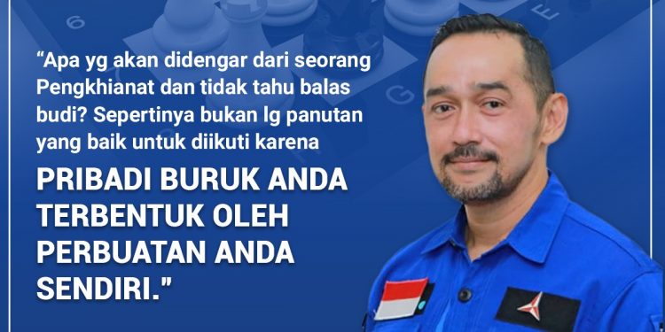 Ricky Demokrat Sarankan Marzuki Alie Bertaubat