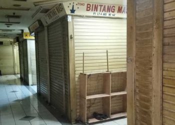 Sebanyak 1871 Kios Sandang di Dua Pasar Kabupaten Cianjur Ditutup