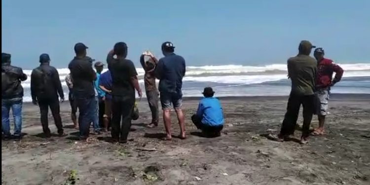 Mandi Saat Kondisi Gelombang Laut Tinggi, Satu Orang Tenggelam di Pantai Cieurih