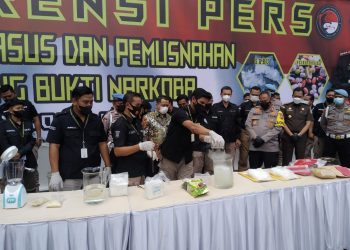 Penyelundupan 25,83 Kilogram Sabu Digagalkan Polda Jabar