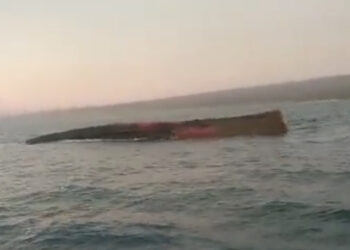 Viral Perahu Karam Terbalik di Perbatasan Cianjur- Garut