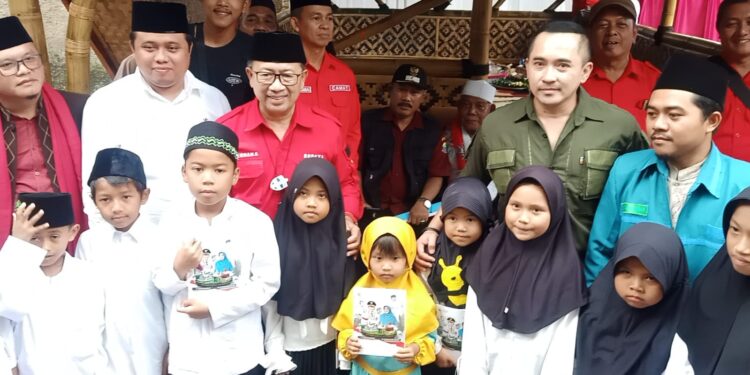 Bupati Cianjur Resmikan TPQ Bernuansa Alam di Desa Sukaraharja