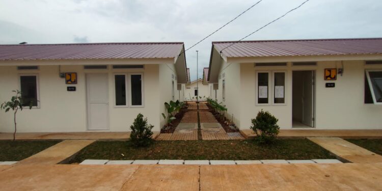 Pembangunan Rumah Relokasi Rumah Untuk Korban Gempa di Pasirsembung Telah Selesai