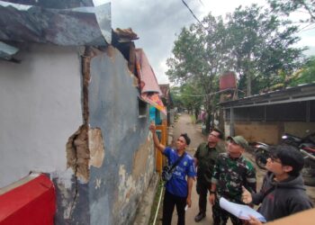 TNI Terjunkan Ratusan Personel Verifikasi Ulang Rumah Terdampak Gempa