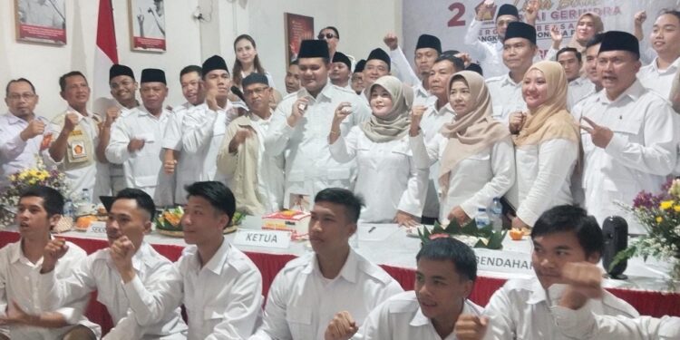 Hut ke 15, DPC Gerindra Kabupaten Cianjur Siap Menangkan Prabowo Presiden
