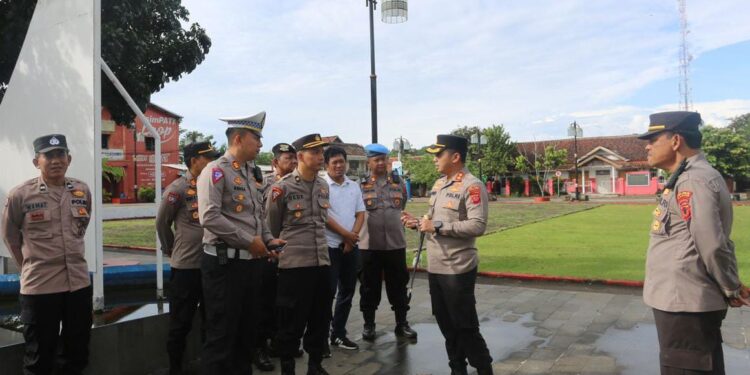 Cek Kesiapan Operasi Ketupat Lodaya 2023, Kapolres Cianjur Tinjau Lokasi Pos Pengamanan di Jalur Selatan