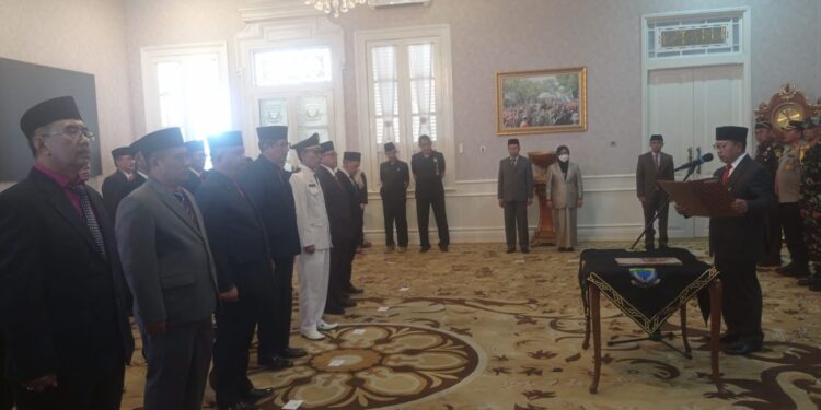 Bupati Cianjur Lantik 20 Pejabat di Lingkungan Pemerintah Daerah Kabupaten Cianjur