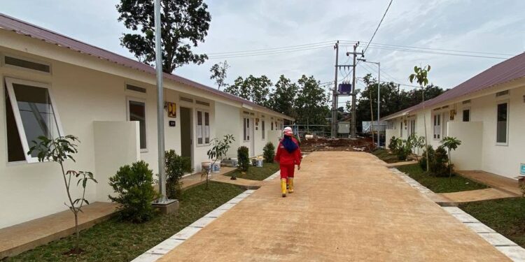 Sebanyak 200 Unit Rumah Huntap Tahap 1 Untuk Korban Gempa Cianjur Telah Selesai Dibangun