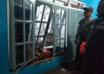 Dikepung Banjir, Pemdes Nagrak Monitoring