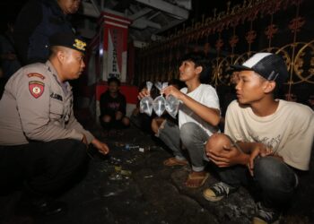 Jelang Ramadhan, Polres Cianjur Laksanakan Patroli Cipta Kondisi