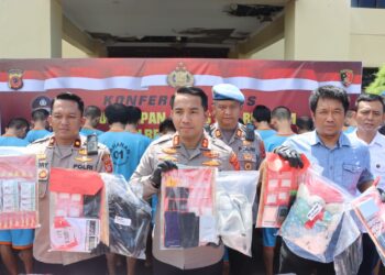 Selama 2 Bulan Terakhir, Polres Cianjur Berhasil Amankan 16 Orang Pengedar Narkoba