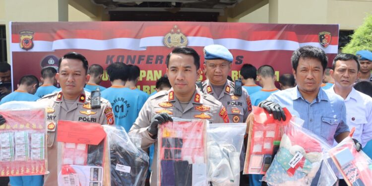 Selama 2 Bulan Terakhir, Polres Cianjur Berhasil Amankan 16 Orang Pengedar Narkoba