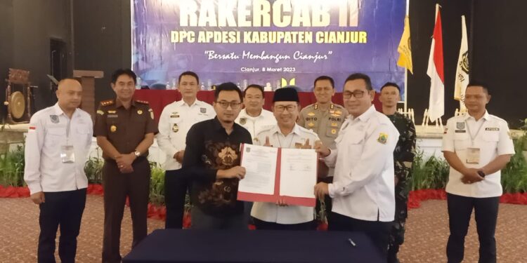 Rakercab Apdesi Cianjur, Bupati Minta Tingkatkan Kolaborasi