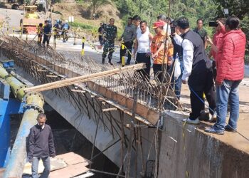 Pipa Transmisi Bocor di Cugenang, Bupati Cianjur Pastikan Perbaikan Cepat