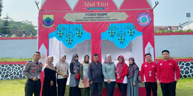 Jamin Kesehatan Pemudik, RSUD Pagelaran Bangun Posko Gratis