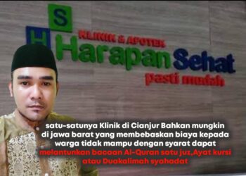 KHS Pusat Pelayanan Kesehatan di Cianjur Satu-satunya Gratiskan Warga Tidak Mampu