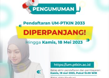 Sambut Antusias Calon Mahasiswa, Pendaftaran UM-PTKIN di Perpanjang