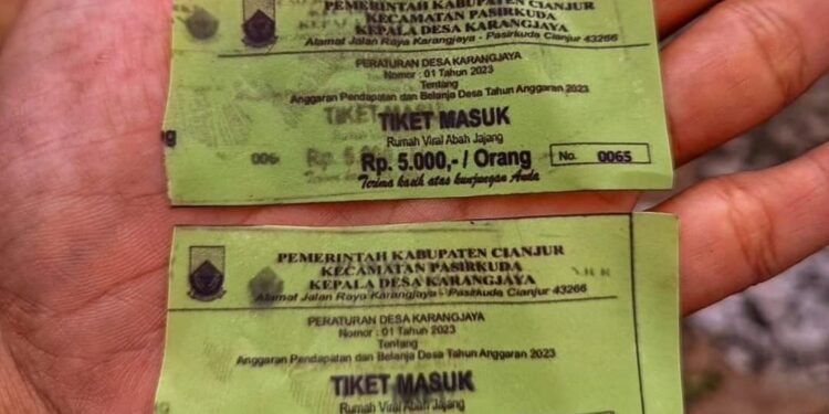 Viral Berbayar Melintas ke Rumah Abah Jajang, Ini Penjelasan Pemdes Karangjaya