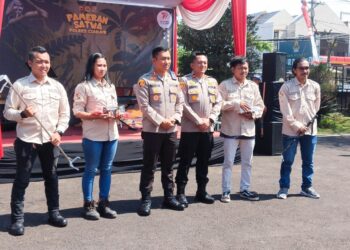 Belasan Relawan Tim Resque Satwa Liar Dilantik Polres, Siap Jaga Ekosistem Bumi Cianjur