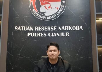 Konsumsi Sabu-sabu, Anak Pasutri Camat Cidaun dan Caleg Dapil 6 Ditangkap Polisi
