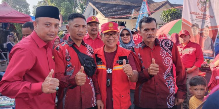 Desa Manjur di Sukajembar, Bupati Sebut Berbagai Pelayanan Masyarakat Ditampilkan