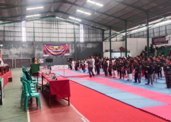 Gong Ditabuh, 550 Peserta Bersaing di Karate Open dan Festival Turnament Bupati Cianjur Cup Championship