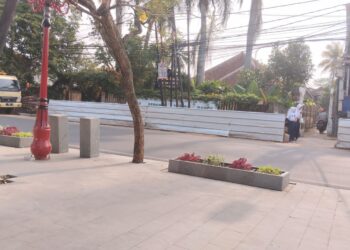 Benahi Trotoar, Pedestrian Siliwangi Siap Rampung di Bulan September