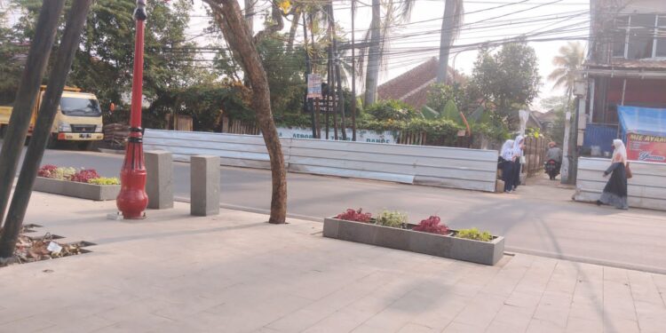 Benahi Trotoar, Pedestrian Siliwangi Siap Rampung di Bulan September