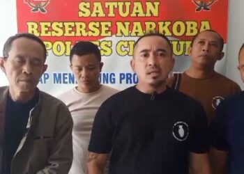 Granat Cianjur Meledak, Pengedar Obat-obatan Diserahkan ke Polres Cianjur
