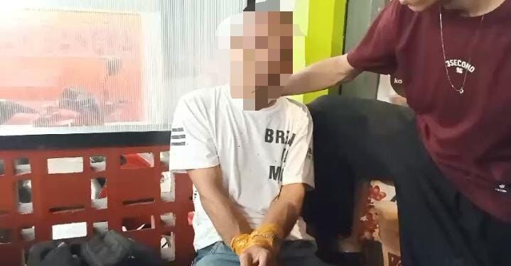 Ketahuan, Maling Handphone Outlet Makanan Cepat Saji di Cianjur Diamankan Warga
