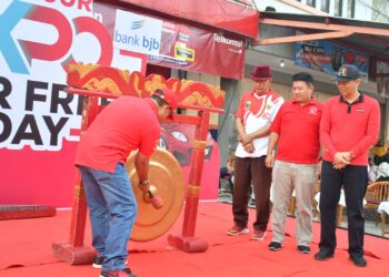 Expo Car Free Day Dibuka Bupati, Masyarakat Hingga Pengusaha UMKM Antusias Padati
