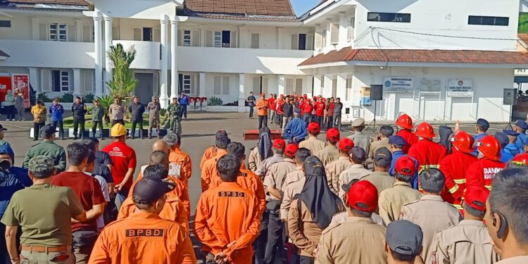 Gelar Apel Pasukan Damkar, Bupati Cianjur Sebut Untuk Tingkatkan Kewaspadaan