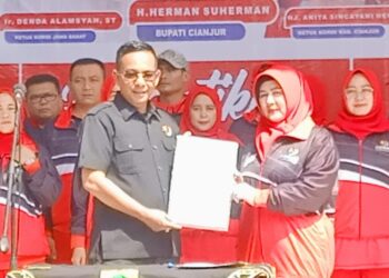 Ambil Alih Kormi Cianjur, Anita Sincayani Dilantik Ketua Jabar