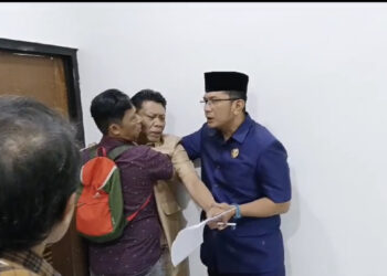 Viral, Dua Anggota DPRD Cianjur Nyaris Adu Jotos