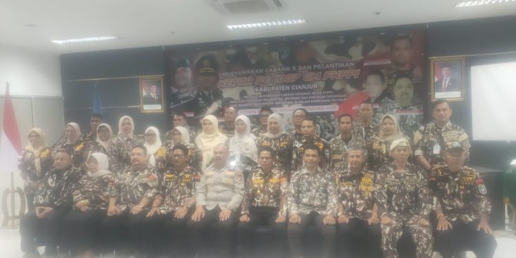 Musrenbang dan pelatikan ketua terpilih FKPPI kabupaten cianjur