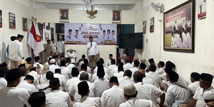 Tebar Kebaikan di bulan Ramadhan, DPC Gerindra Cianjur Buka Puasa Bersama Anak Yatim
