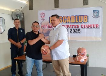 Jadi Calon Tunggal, Ganjar Melanggeng Duduki Kursi Ketua Perbasi Cianjur