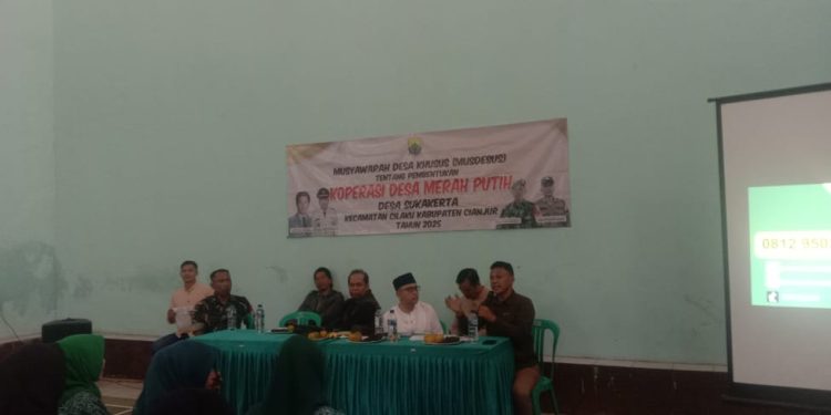 Desa Sukaraharja Gelar Musdesus Koperasi Merah Putih