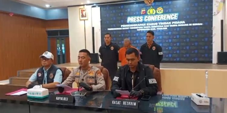 Pembunuh IRT di Sukaresmi Dibekuk Polres Cianjur