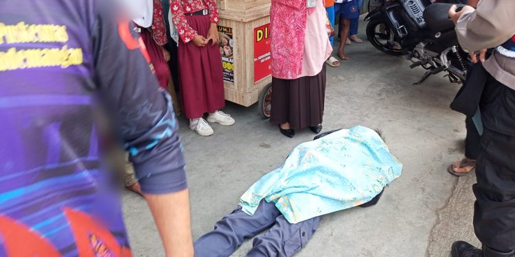 Laka Tunggal, Pria di Mande Meninggal