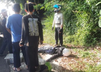 Minibus Tabrak 3 Sepeda Motor di Cugenang, Empat Orang Luka-luka