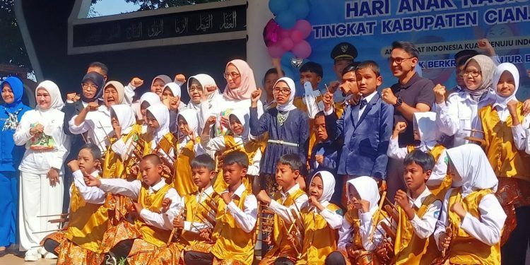 Disdikpora Cianjur Sambut Baik Hari Anak Nasional