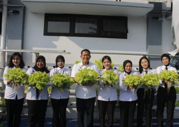 Lapas Cianjur Panen Selada, Manfaatkan Media Tanam Hidroponik