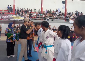 Yoss!, Ribuan Atlit Unjuk Kebolehan di Turnamen Karate Bupati Cup