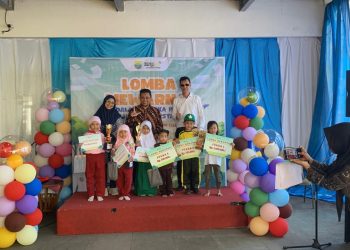 Puluhan Siswa PAUD Meriahkan Hari Kunjung Perpustakaan dan Bulan Gemar Membaca