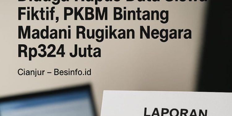 Diduga Hapus Data Siswa Fiktif, PKBM Bintang Madani Rugikan Negara Rp324 Juta