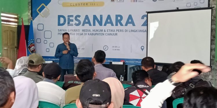 68 Perangkat Desa di Cianjur Ikuti Pelatihan Keterbukaan Informasi Publik