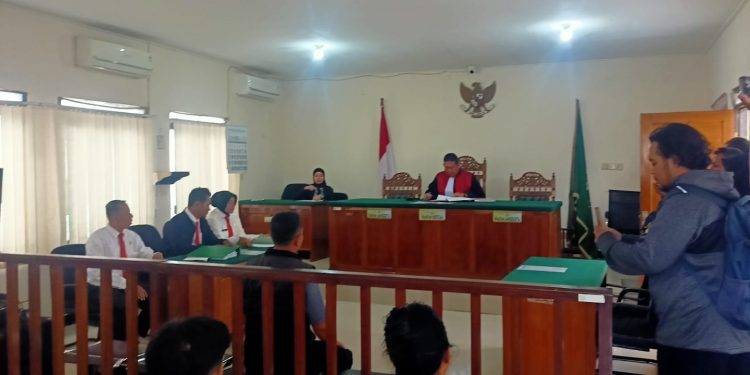 Jalani Sidang Tipiring Usai Langgar Perda di Kawasan Bomero Citywalk Cianjur