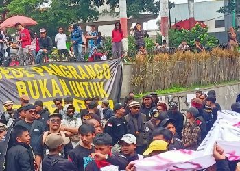 Janji Kampanye Bupati Cianjur Dipertanyakan, Massa Tagih Komitmen Bupati Tolak Ekspansi Panas Bumi Geotermal